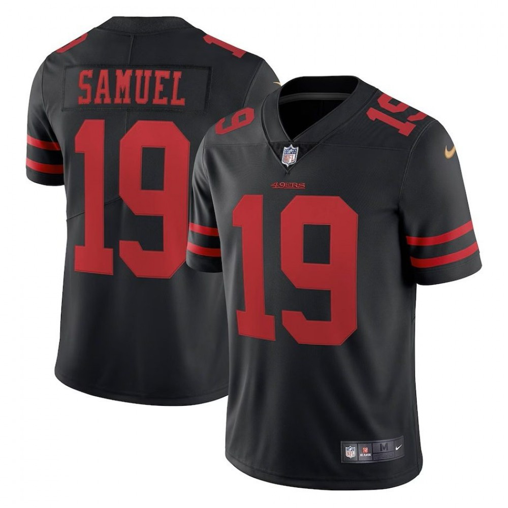 Deebo Samuel San Francisco 49ers Nike Vapor Limited Jersey - Black-GridironStore